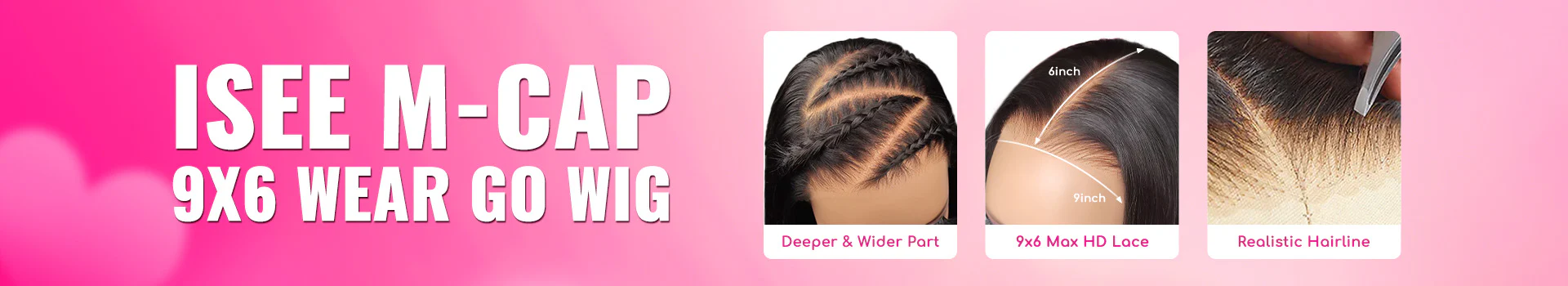 M-Cap 9*6 Wear Go Wig