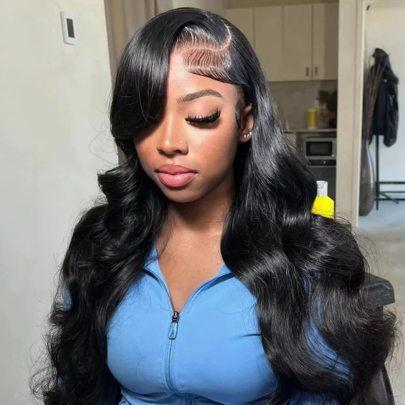 ISEE HAIR Body Wave Bundles with Closure 10A Grade 100% Human Virgin Hair