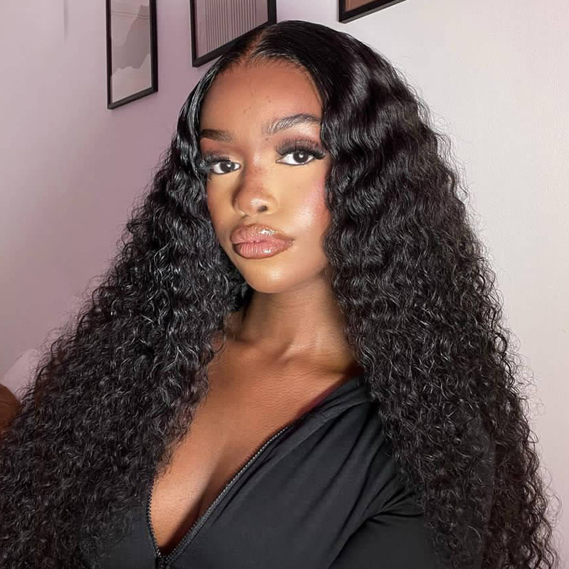 8th Anniversary Mega Sale Water Wave Bleached Knots 13x4 HD Lace Front Wig