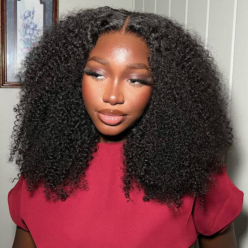 Kinky Curly Glueless Wig