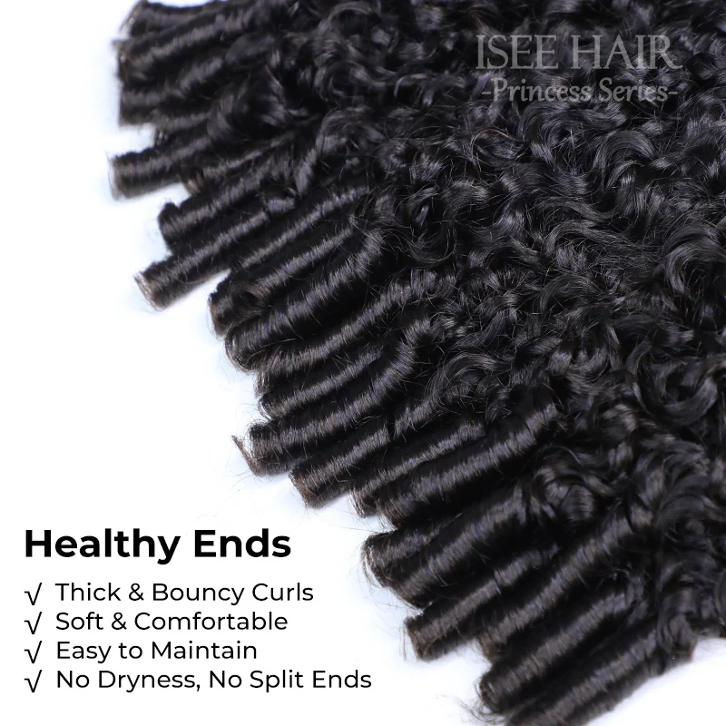 ISEE New In Raw Burmese Curly Human Hair Bundles Deal | Pre-Sale