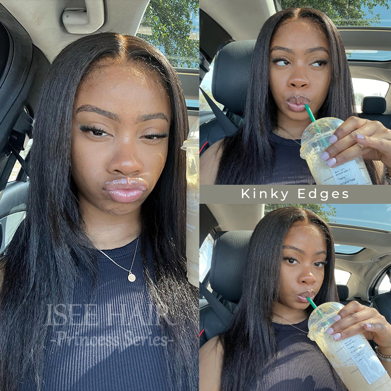 4c Hairline Pre-Plucked HD Lace Wig For Black Women