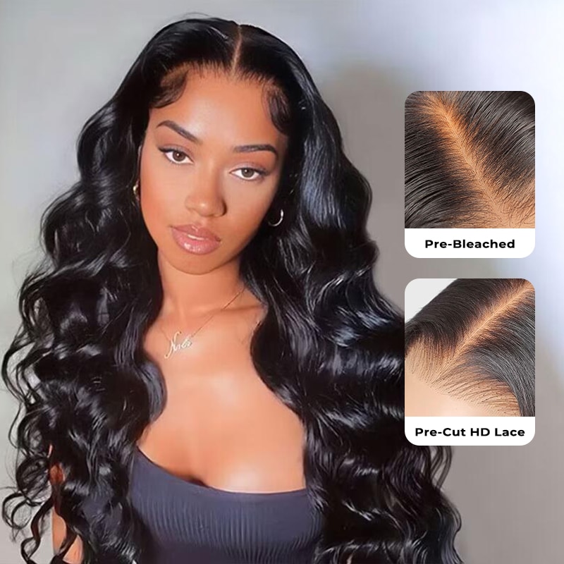 Isee M Cap Ocean Wave 9x6 Wear Go Glueless Hd Lace Wig With Pre Bleached Tiny Knots 