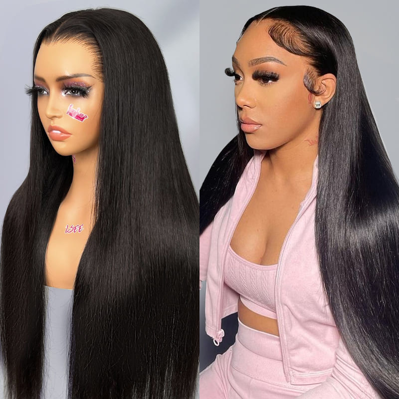 13x6 22 Inch Straight HD Lace Glueless Wigs