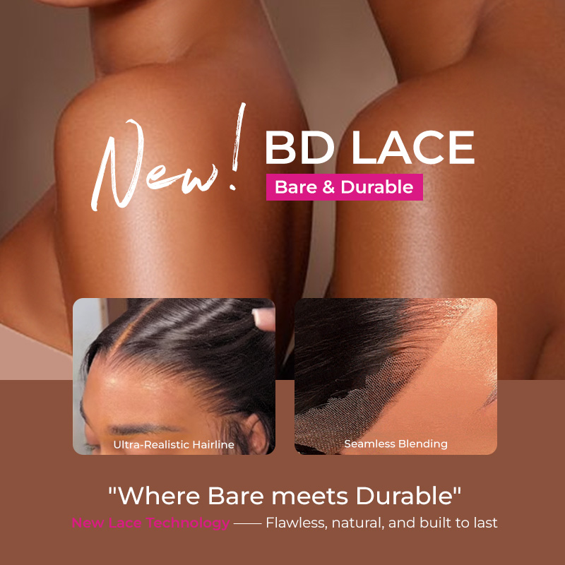 ISEE Invisi Draw-strings Deep Wave 13x6 HD Full Lace Frontal Pre-Cut Pre-Plucked Natural Hairline Wear Go Wig