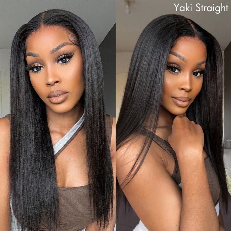 ISEE HAIR 10A Grade Kinky Straight Bundles 100% Human Virgin Hair unprocessed