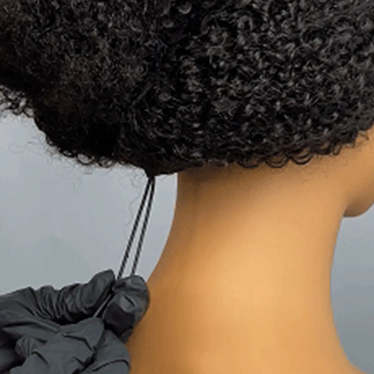 ISEE No Leave Out V part With Elastic Drawstring Protective Style Kinky Straight Glueless Wig Beginner Friendly