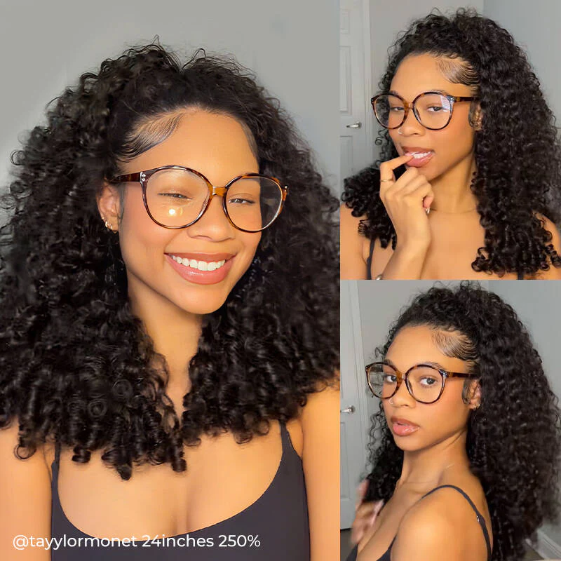 [WEAR GO HALF WIG] ISEE Burmese Curly Half Wig InvisiFit Strap Flip Over Wig for Beginners | Pre-Sale