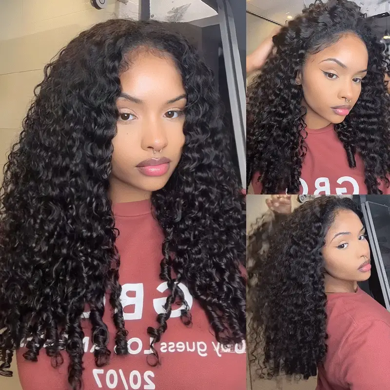 [WEAR GO HALF WIG] ISEE Burmese Curly Half Wig InvisiFit Strap Flip Over Wig for Beginners | Pre-Sale