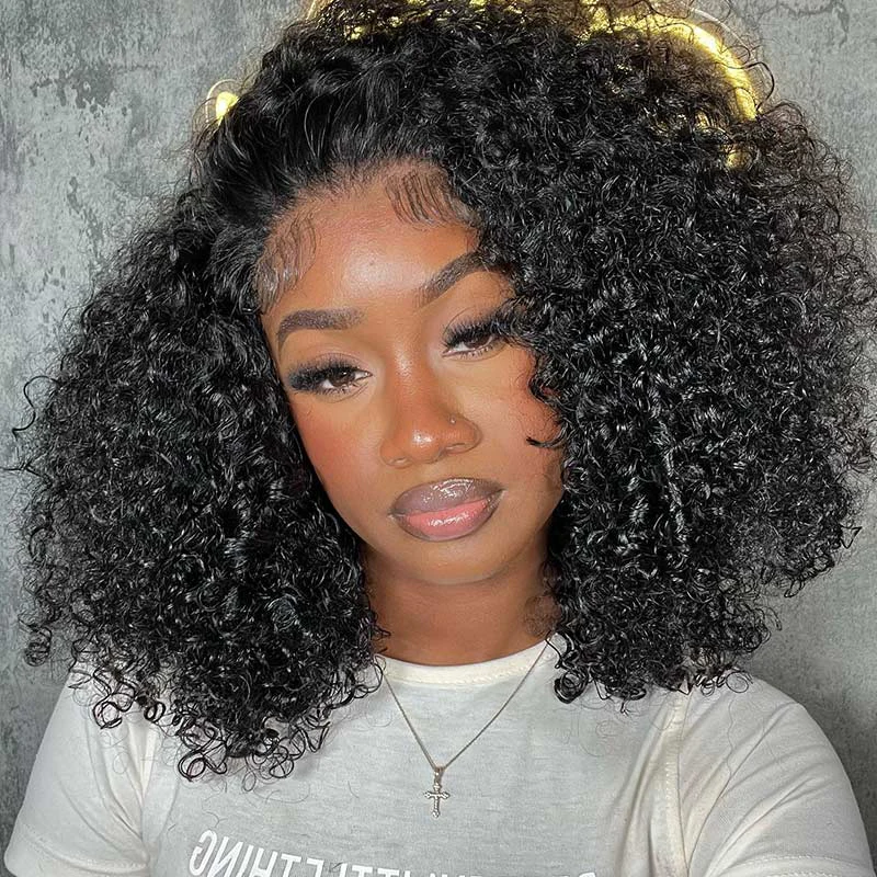 ISEE Wear Go V5 Kinky Curly 7x5 Pre-Cut HD Lace Glueless Wig Limited Stock