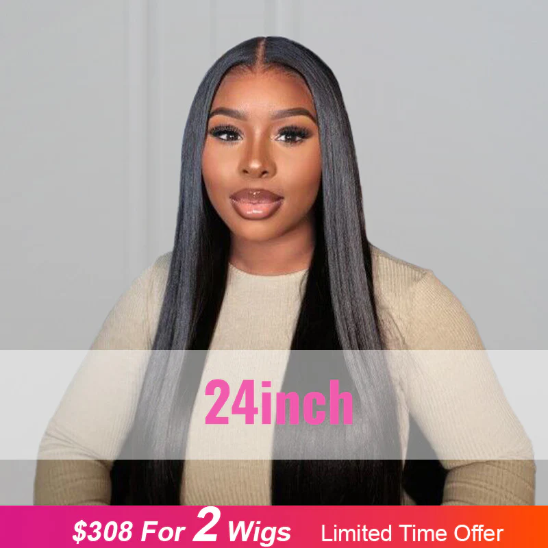 24inch Straight ISEE Block Wig with Optional Replaceable Tops