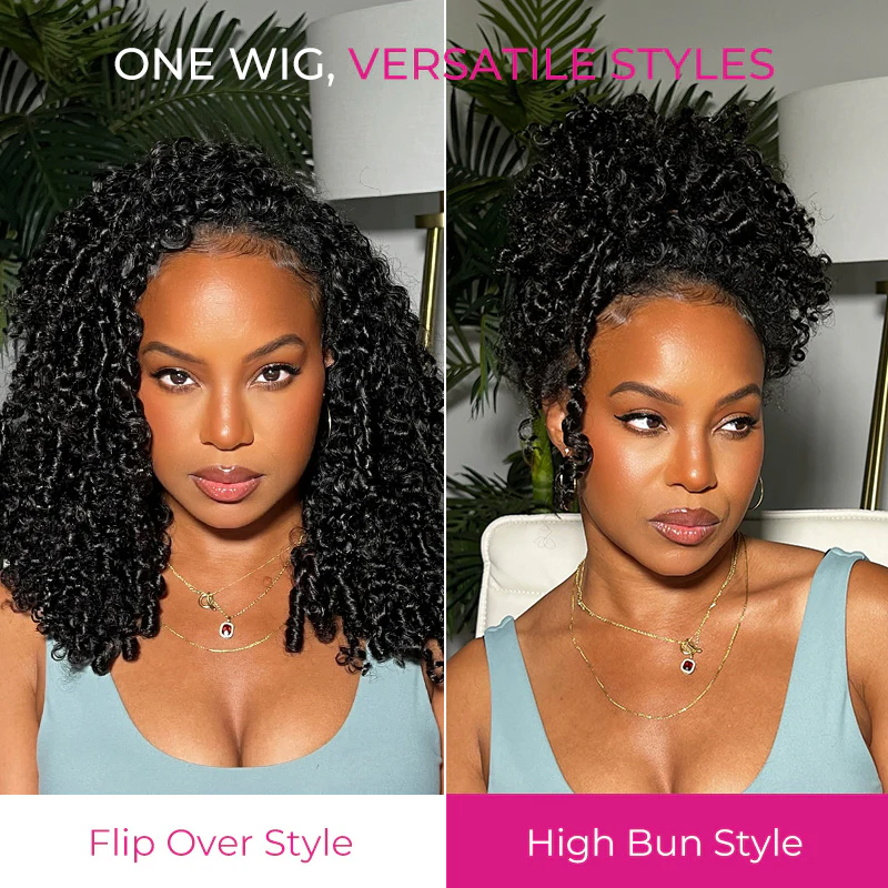 Kinky Curly Half Wigs