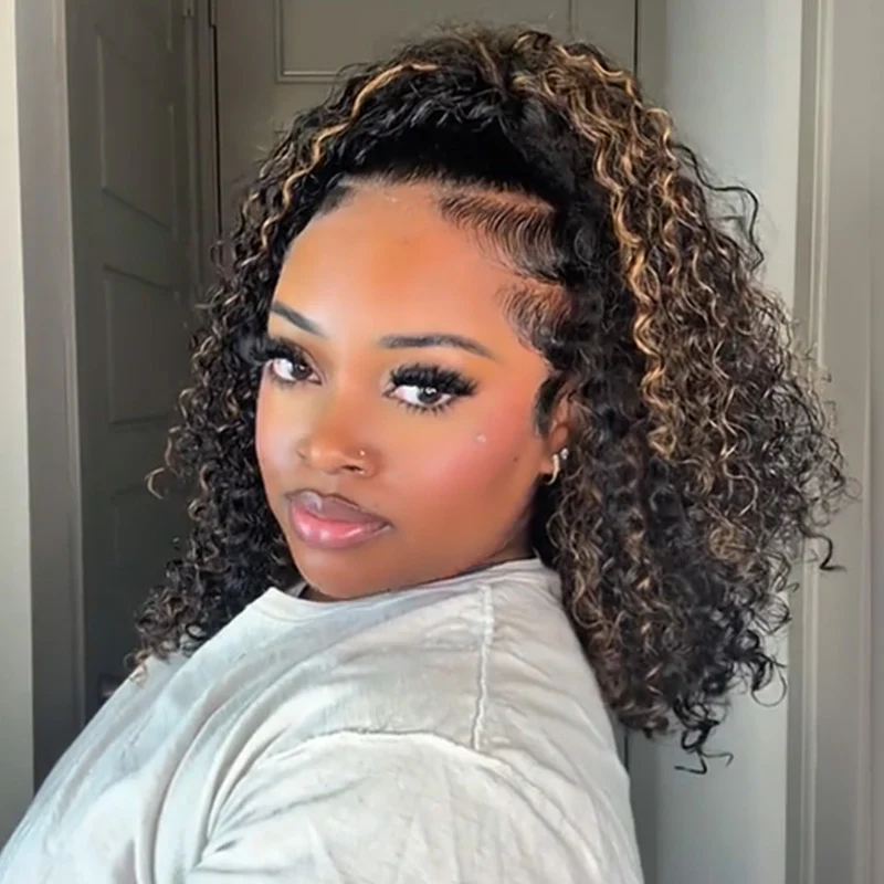 [WEAR GO HALF WIG] ISEE Highlight Water Wave Half Wig InvisiFit Strap Flip Over Wig | Pre-Sale