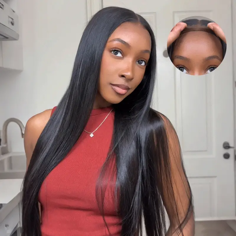 Straight 9x6 HD Lace Glueless Wig