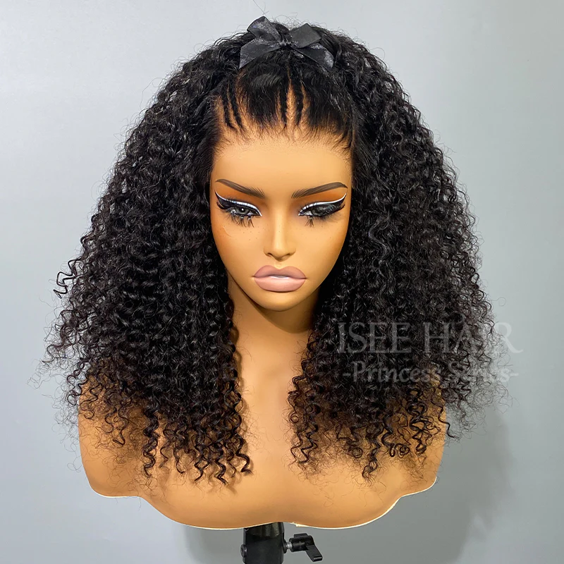 Pre-Braid Style Kinky Curly 9x6 M-Cap Wear Go Wig