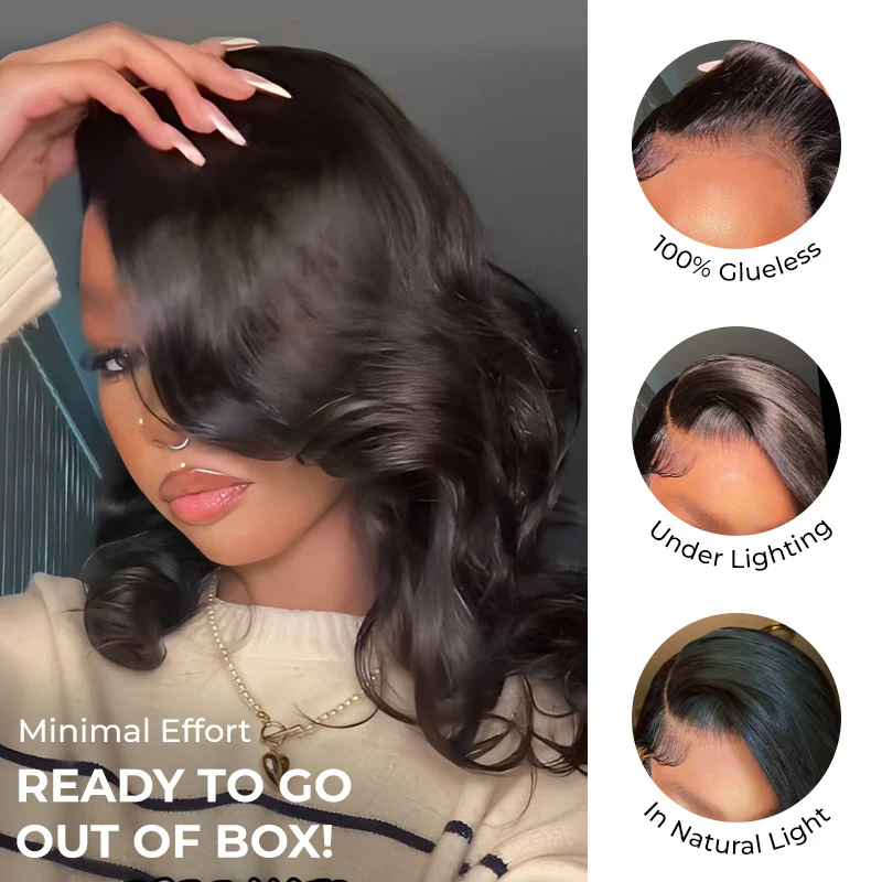 ISEE M-Cap 9x6 Blow Out Yaki Straight Wear Go Glueless Wig 250% Density Layered Cut HD Lace Wig | Pre-Sale