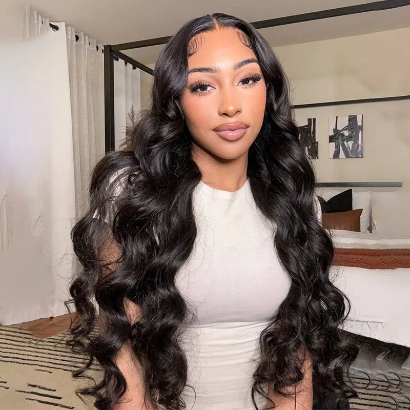 Body Wave Human Hair 13x4 Lace Front Wigs