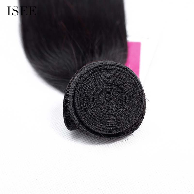 ISEE HAIR 1 Bundles Deal for All Hair Textures, 14A Grade 100% Human Virgin Hair unprocessed Human Hair 1 Bundle Deal