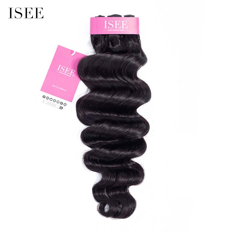 ISEE HAIR 10A Grade 100% Human Virgin Hair Hollywood Wave Bundles Deal