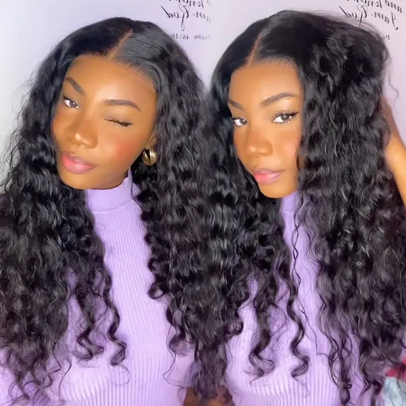 Human Hair Wigs Pre-plucked | Wear Go Lace Closure Glueless Wig