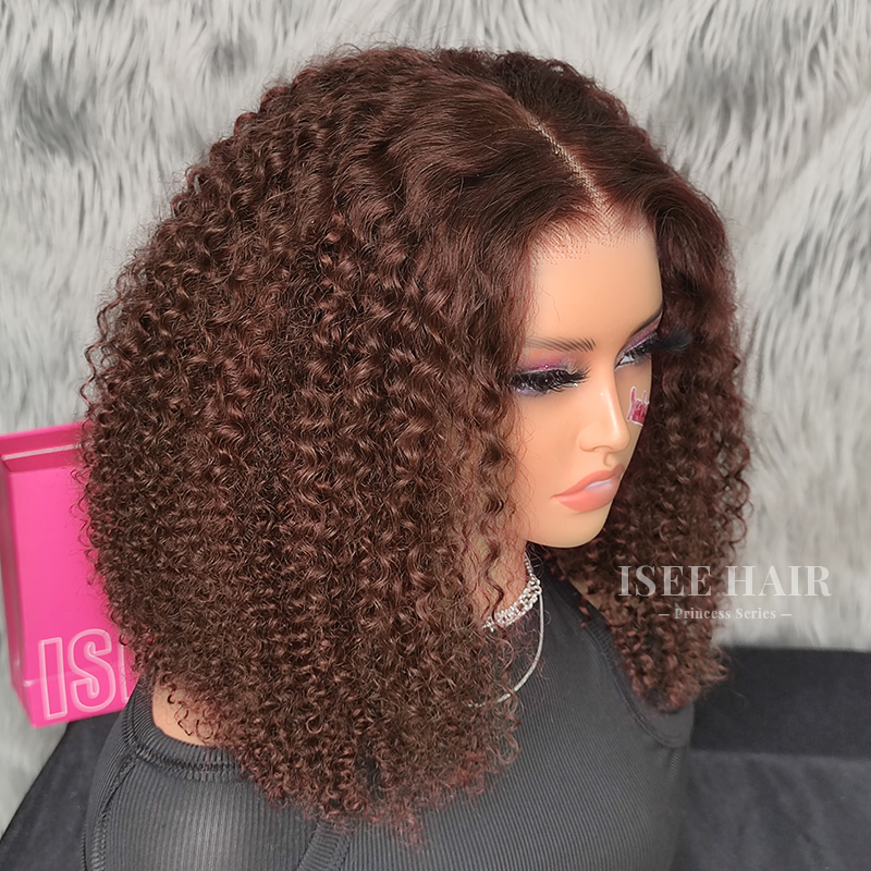 reddish brown glueless bob wigs