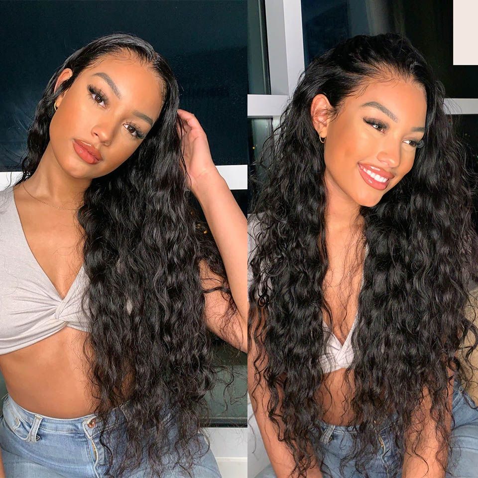 ISEE HAIR Wear Go Loose Deep Lace Wigs Glueless Pre Cut HD Lace Wigs Beginner Friendly