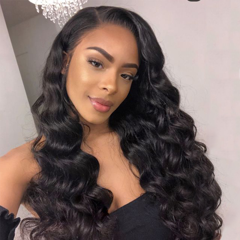 lace front wigs loose wave