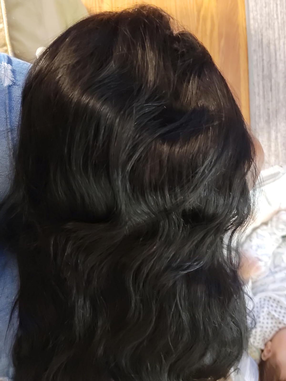ISEE HAIR Body Wave Lace Front Wig Pre Plucked Human Hair Wigs