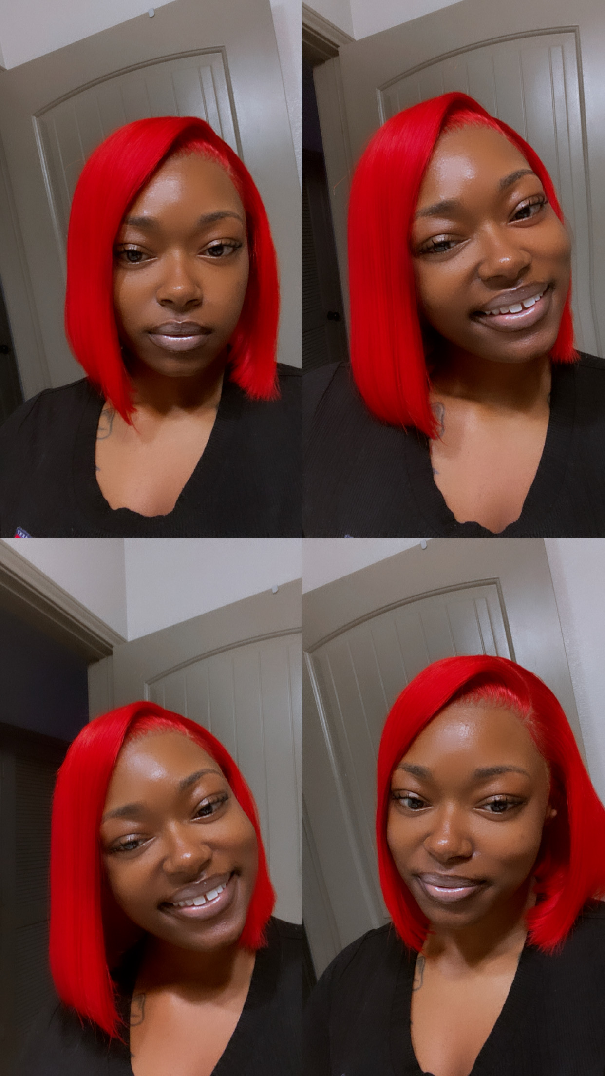 #613 Blonde Color Bob Straight Hair Lace Wigs | ISEE HAIR