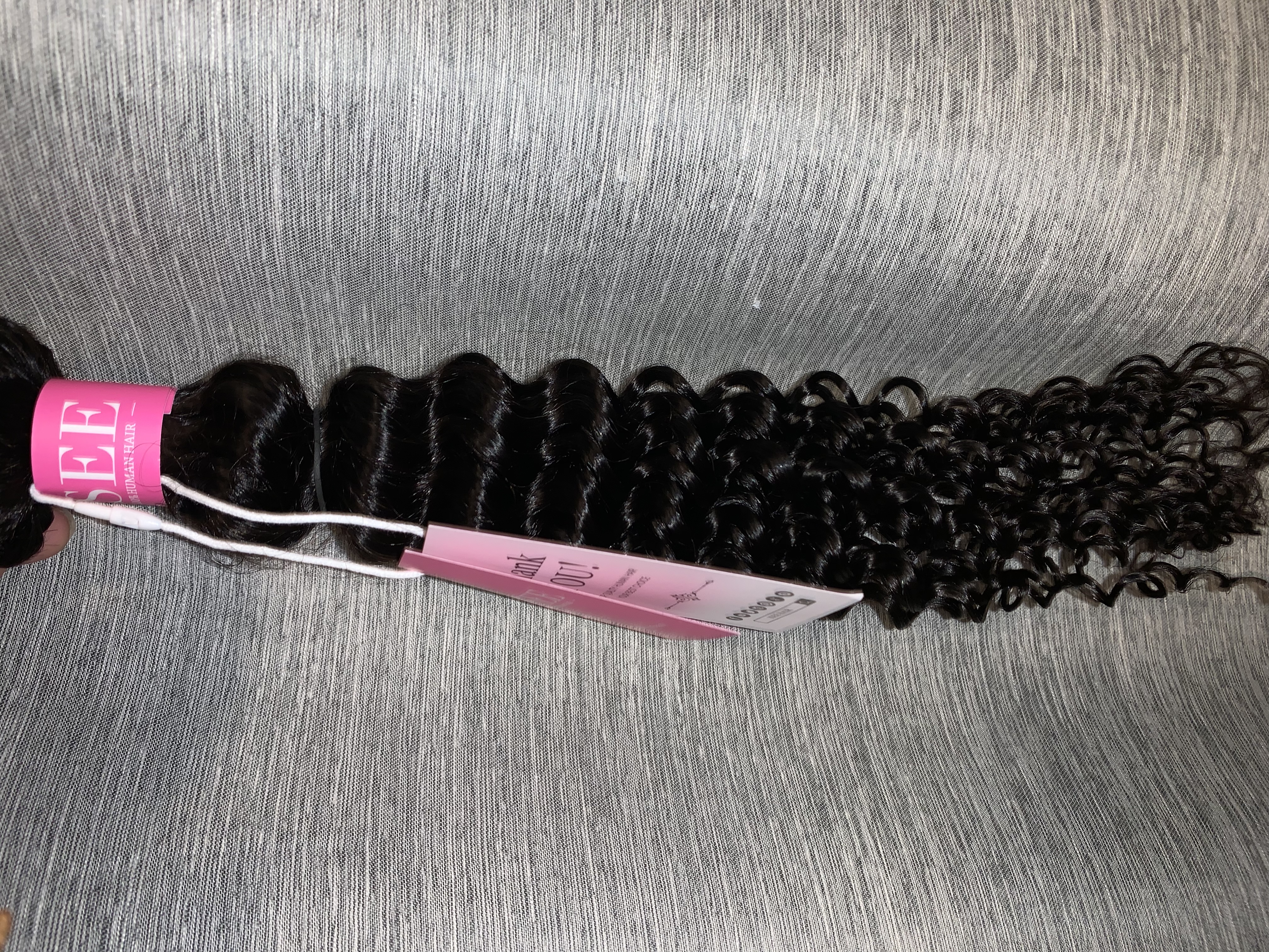 ISEE HAIR 1 Bundles Deal for All Hair Textures, 10A Grade 100% Human Virgin Hair unprocessed Human Hair 1 Bundle Deal