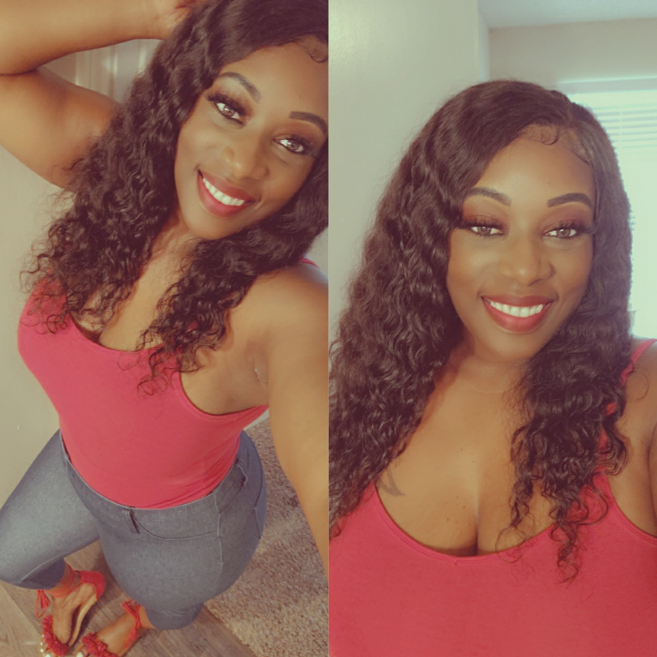 ISEE HAIR Hollywood Wave Bundles with Closure Deal 10A Grade 100% Human Virgin Hair 
