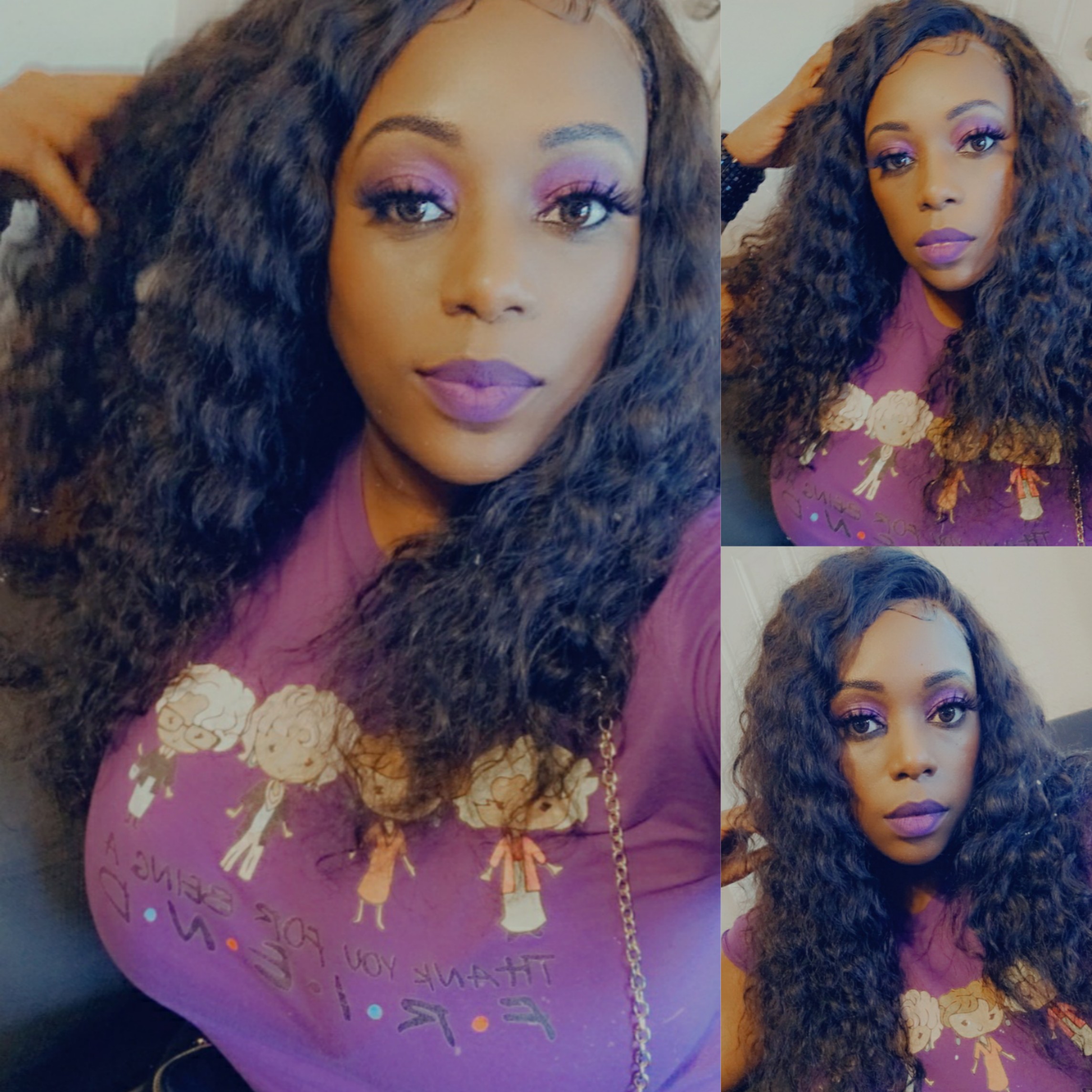 ISEE HAIR Hollywood Wave Bundles with Closure Deal 10A Grade 100% Human Virgin Hair 