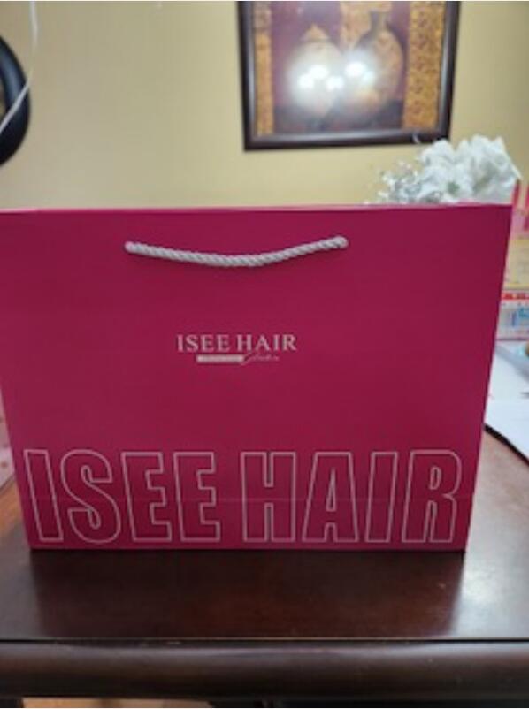 ISEE HAIR Water Wave Headband Wig Human Hair Glueless Wig