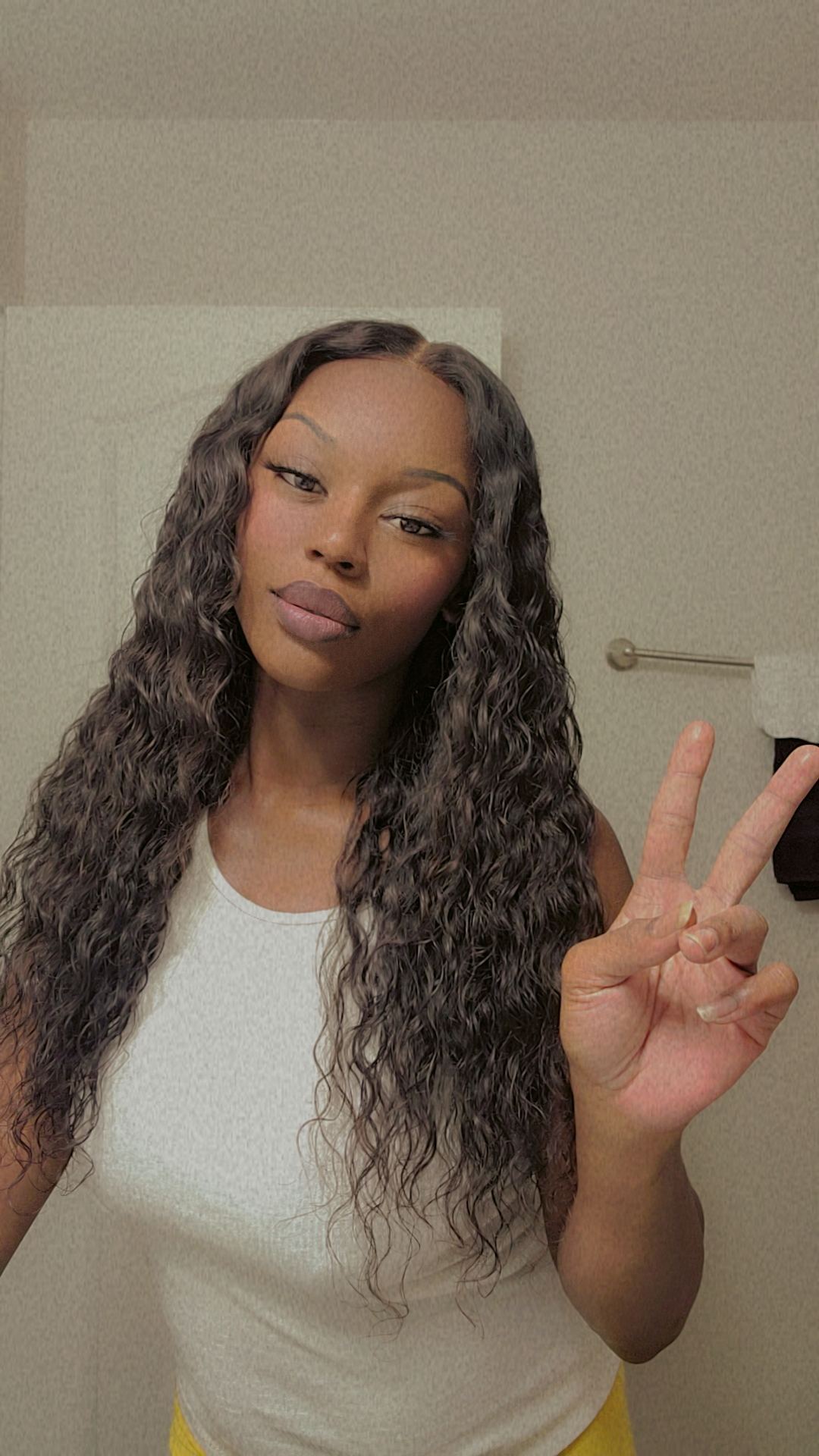 ISEE M-Cap Wear Go Water Wave 9x6 Pre-Bleached Tiny Knots Pre-Plucked HD Lace Glueless Wig