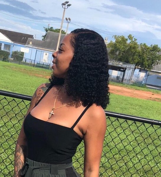 Invisible HD Lace Short Bob Deep Curly Lace Wig | ISEE HAIR