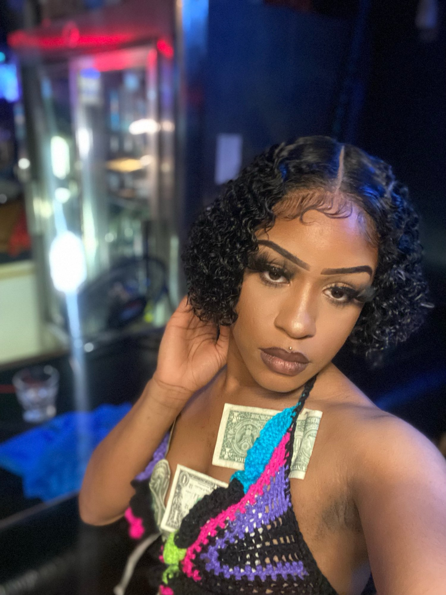 Invisible HD Lace Short Bob Deep Curly Lace Wig | ISEE HAIR