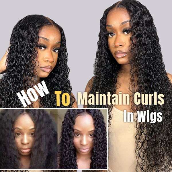 how to maintain curls in wigs