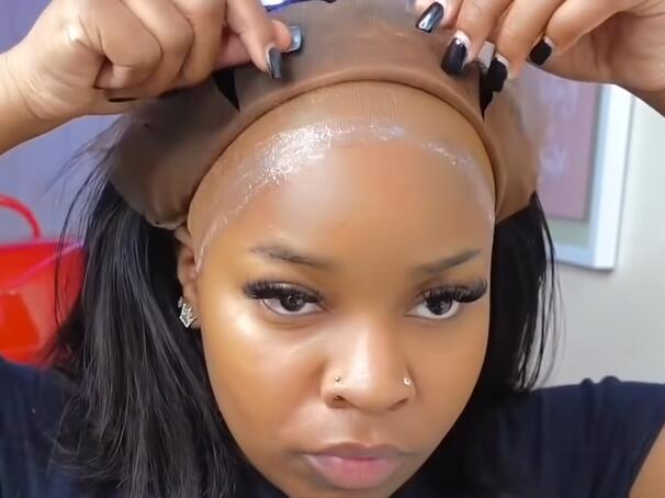 glue in lace wig How To Melt Lace Frontal Wig Install