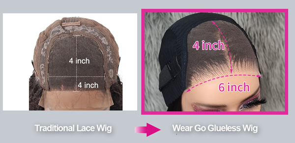 traditional lace wig vs wear go lace wig