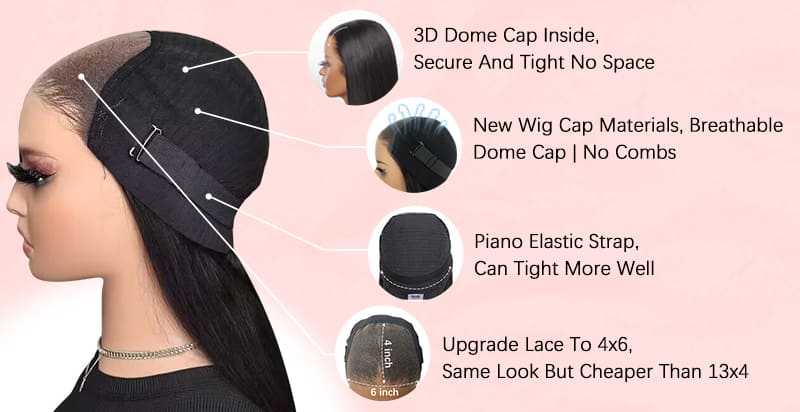Breathable And Fitted Base Cap wear go wig