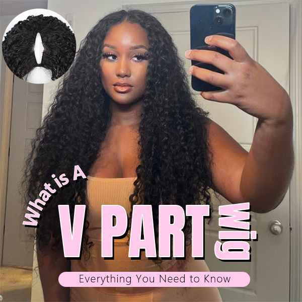 what is a V-part wig