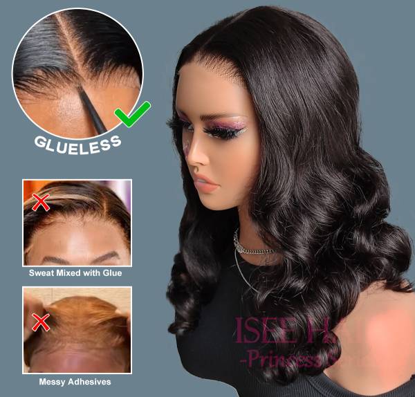 what is glueless lace wig