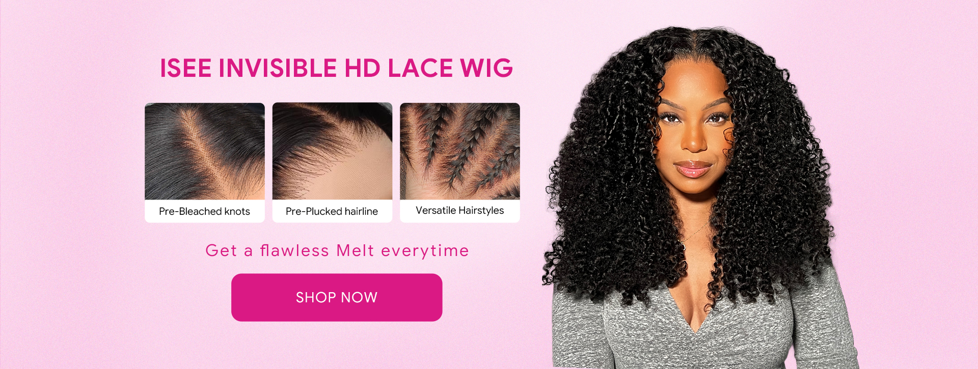 ISEE Easter Day Sale HD Lace Wig