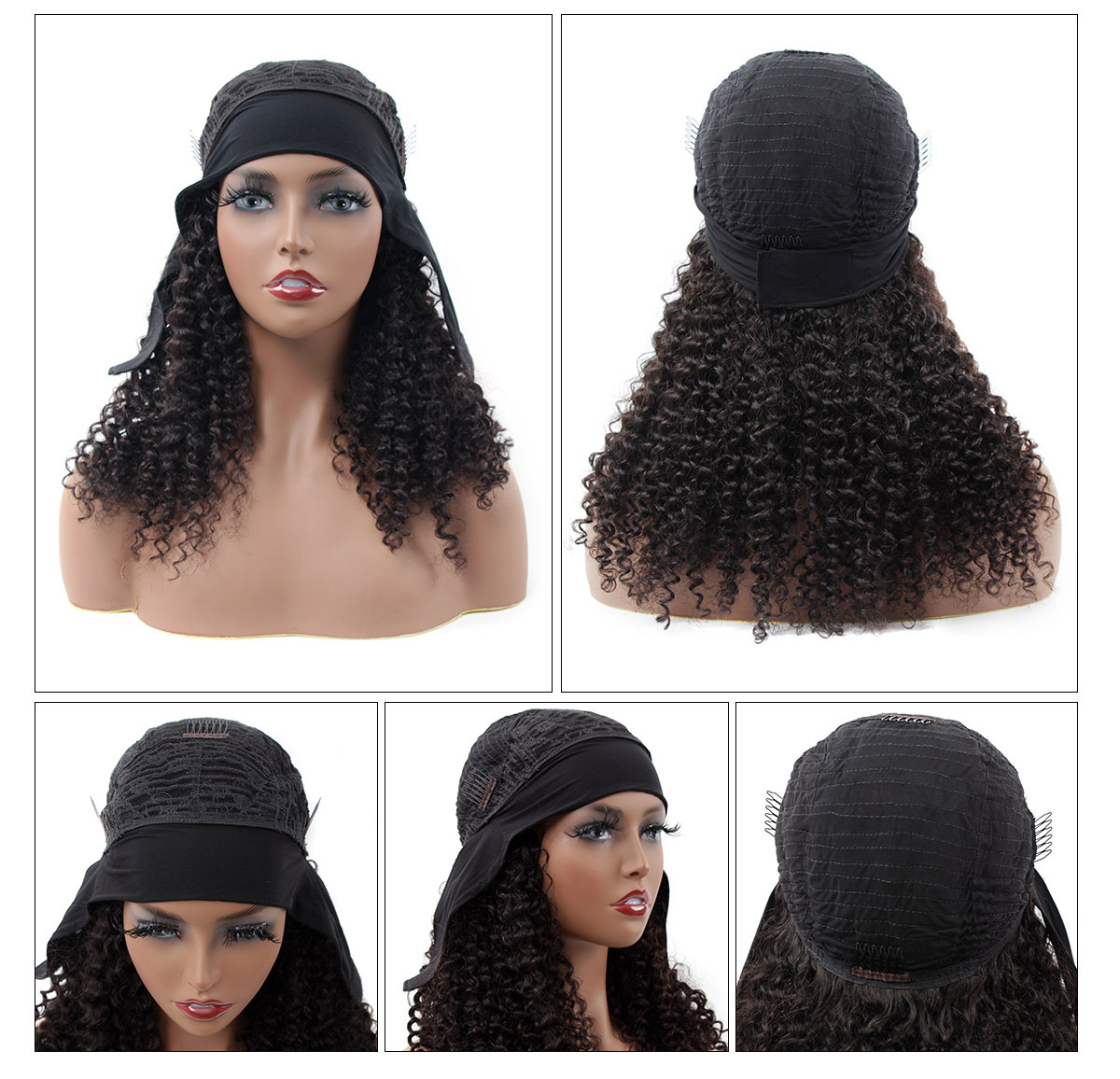 ISEE HAIR, See Your Beauty Kinky Curly Headband Wig Beginner Friendly ...