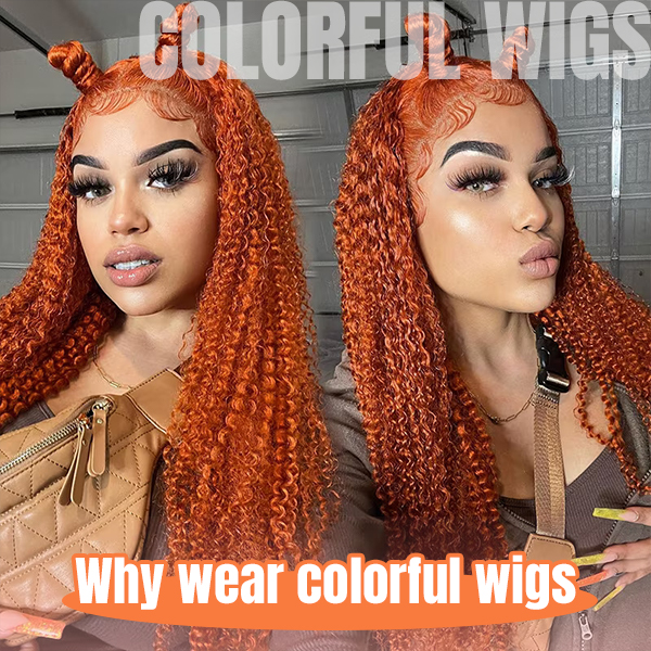 why wear colorful wigs